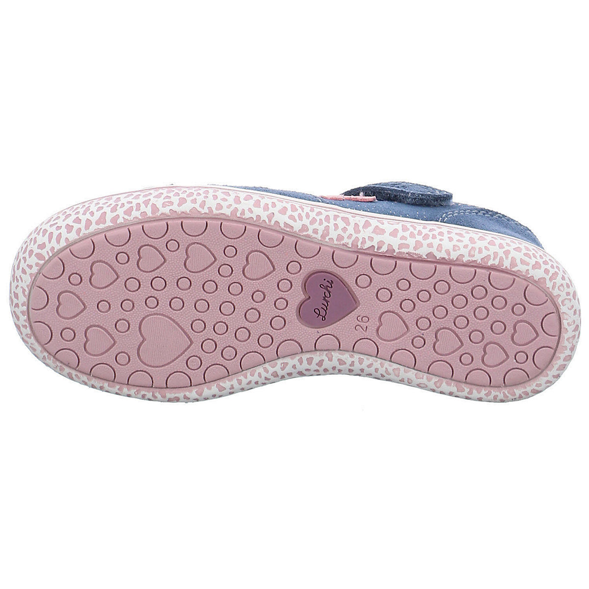 Mädchen Ballerinas Schuhe Taha Ballerina Kinderschuhe Veloursleder gemustert Ballerinas