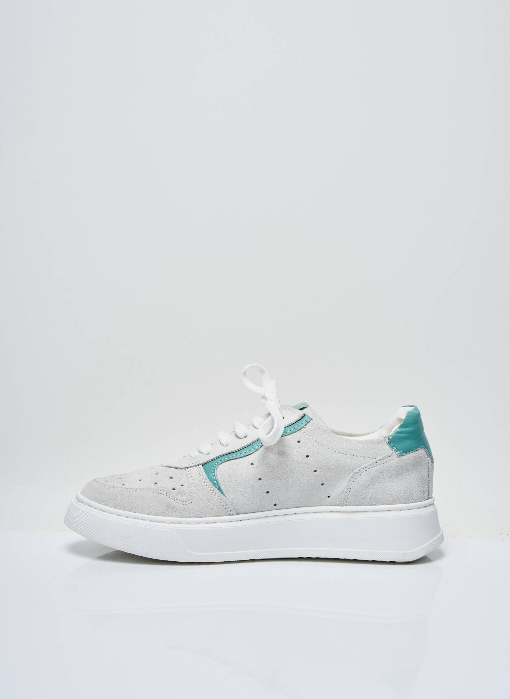 De Antonio Baskets Femme couleur gris