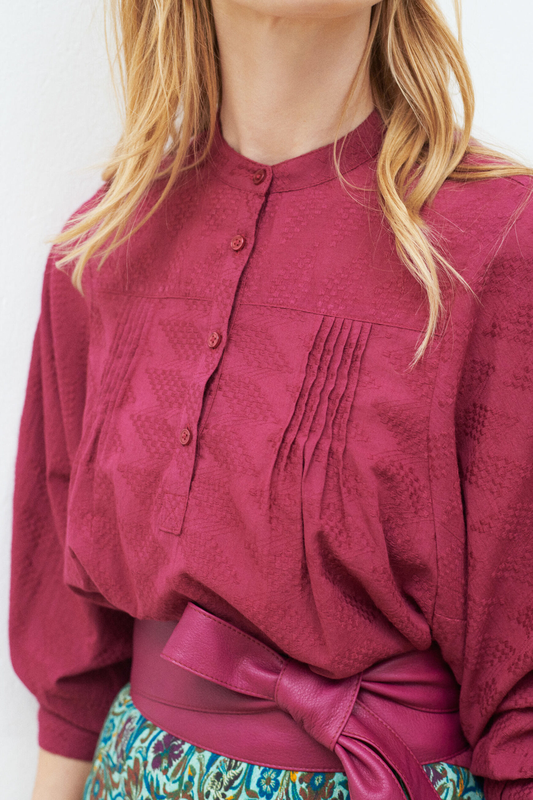 chemise celestine prune femme