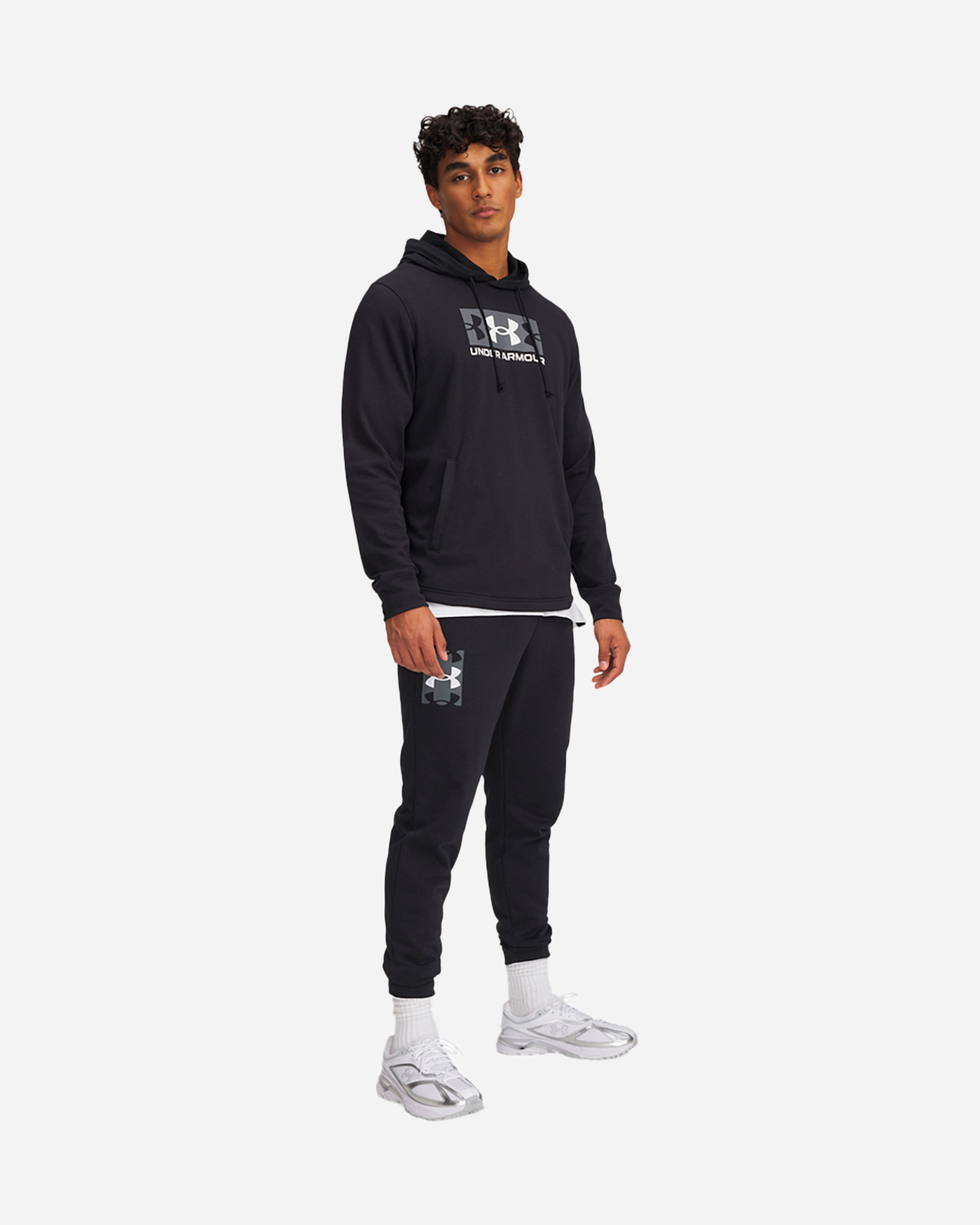 Nohavice Under Armour Rival Terry Logo M 77-1390144-0001