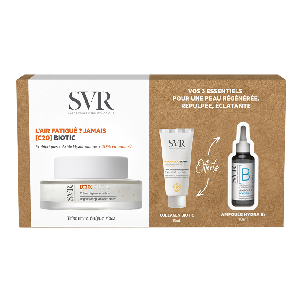 laboratoires svr Coffret [C20]Biotic + Collagen + Ampoule B Soin Visage Hydratant