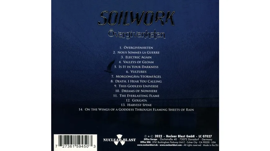 Övergivenheten (Ltd. CD Digipak)