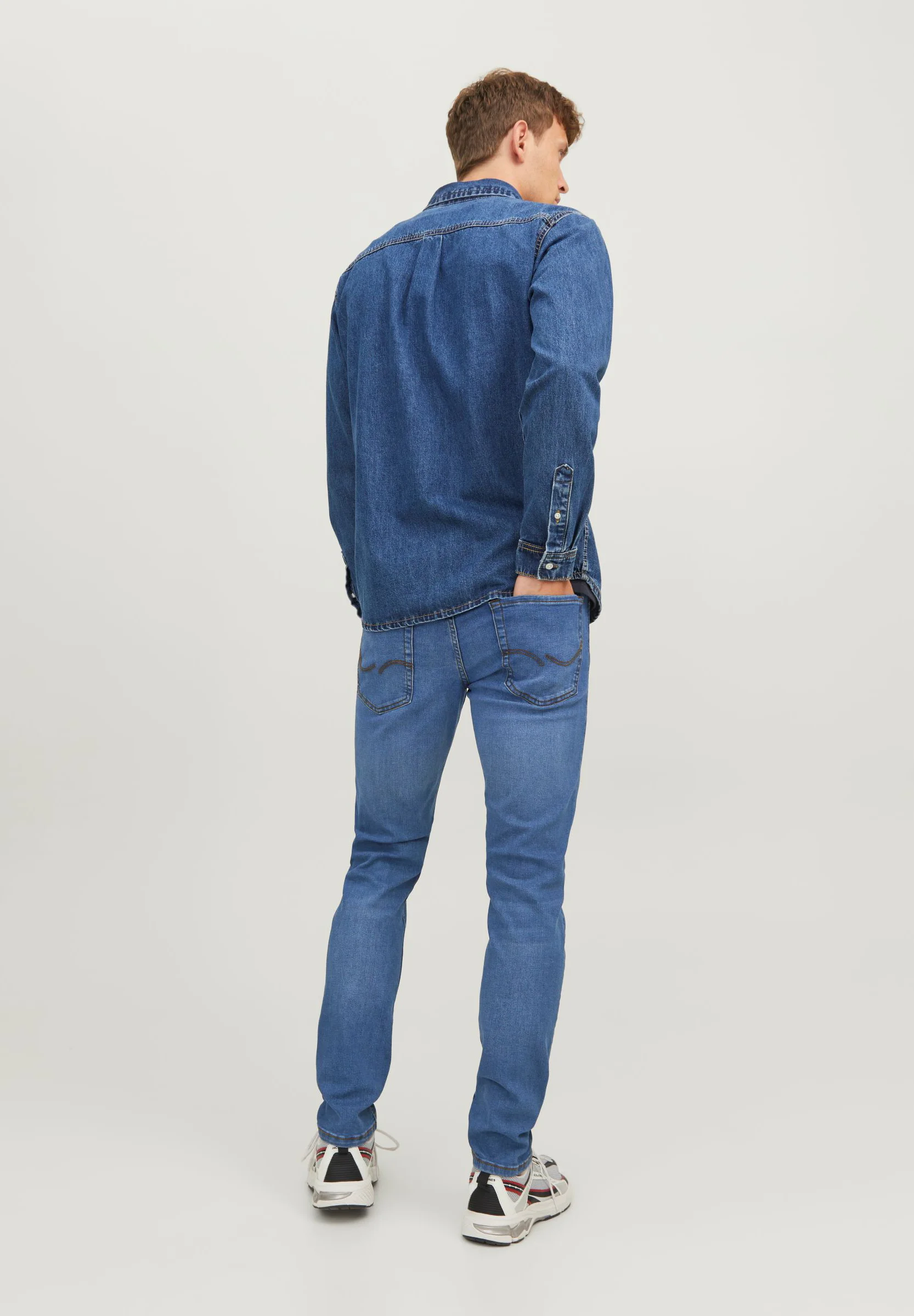 Jack & Jones JJIGLENN JJORIGINAL - Vaqueros ajustados