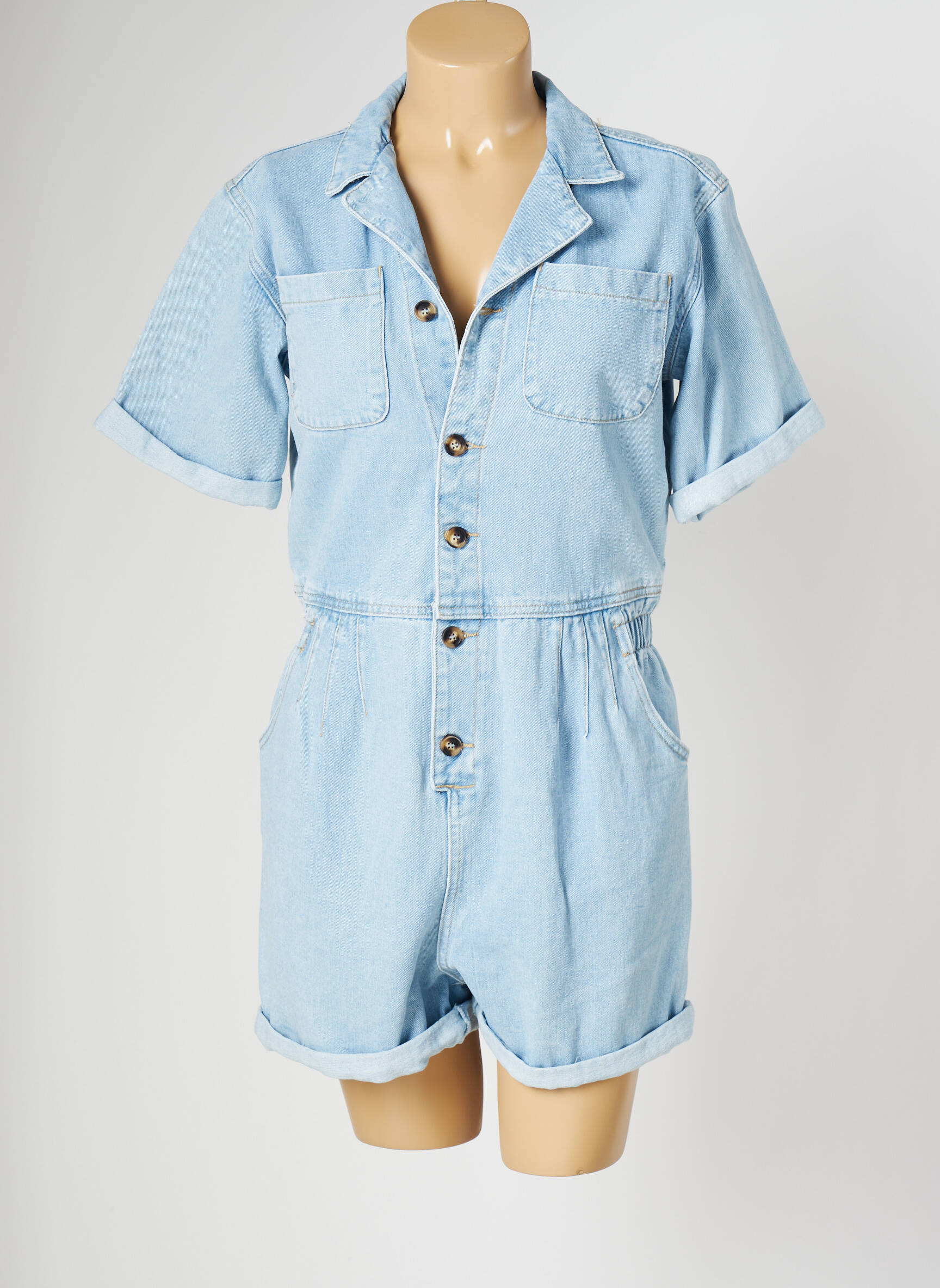 Season Combi Shorts Femme couleur bleu