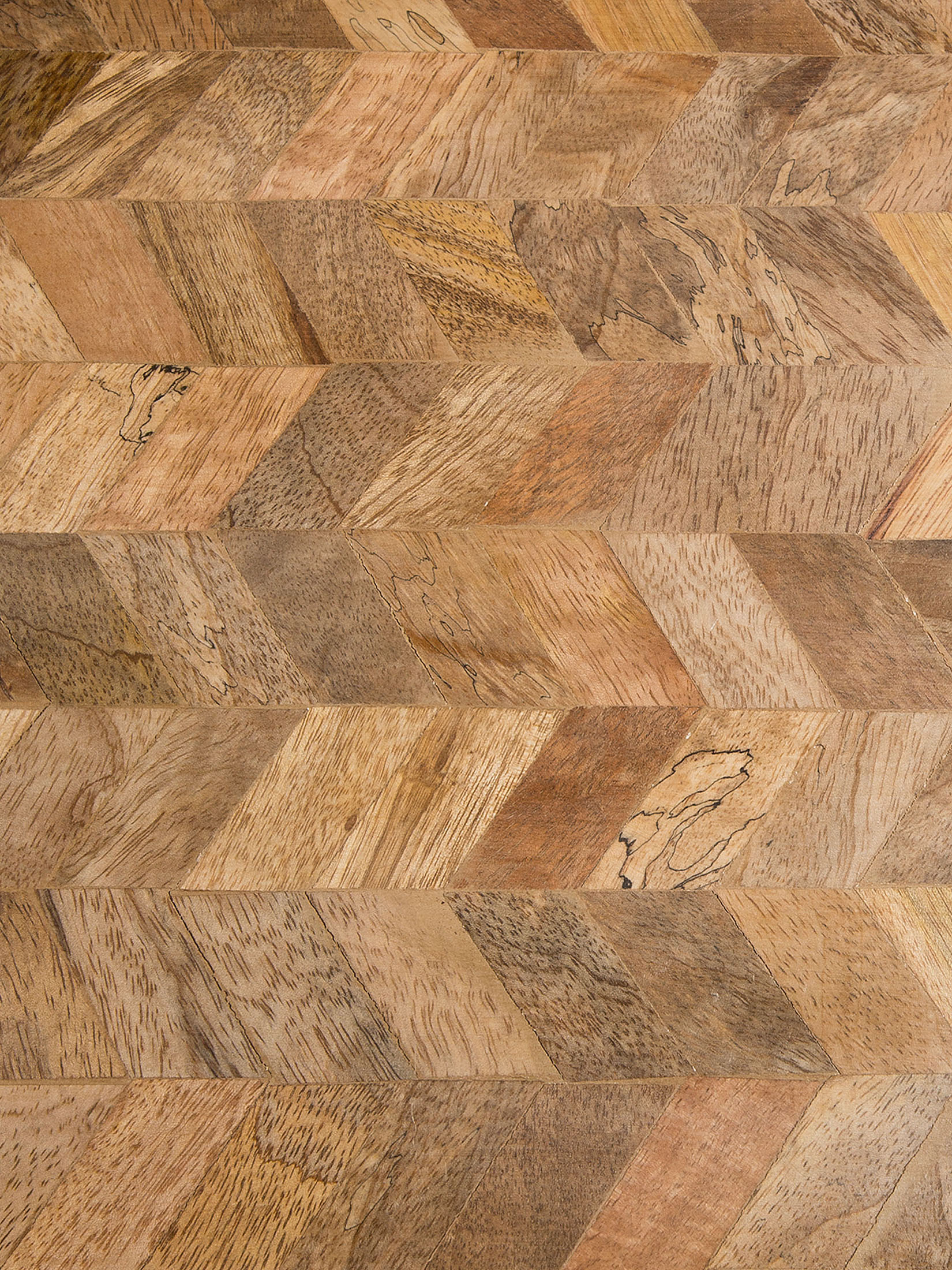 Wooden Mosaik Deko-Tablett, Braun
