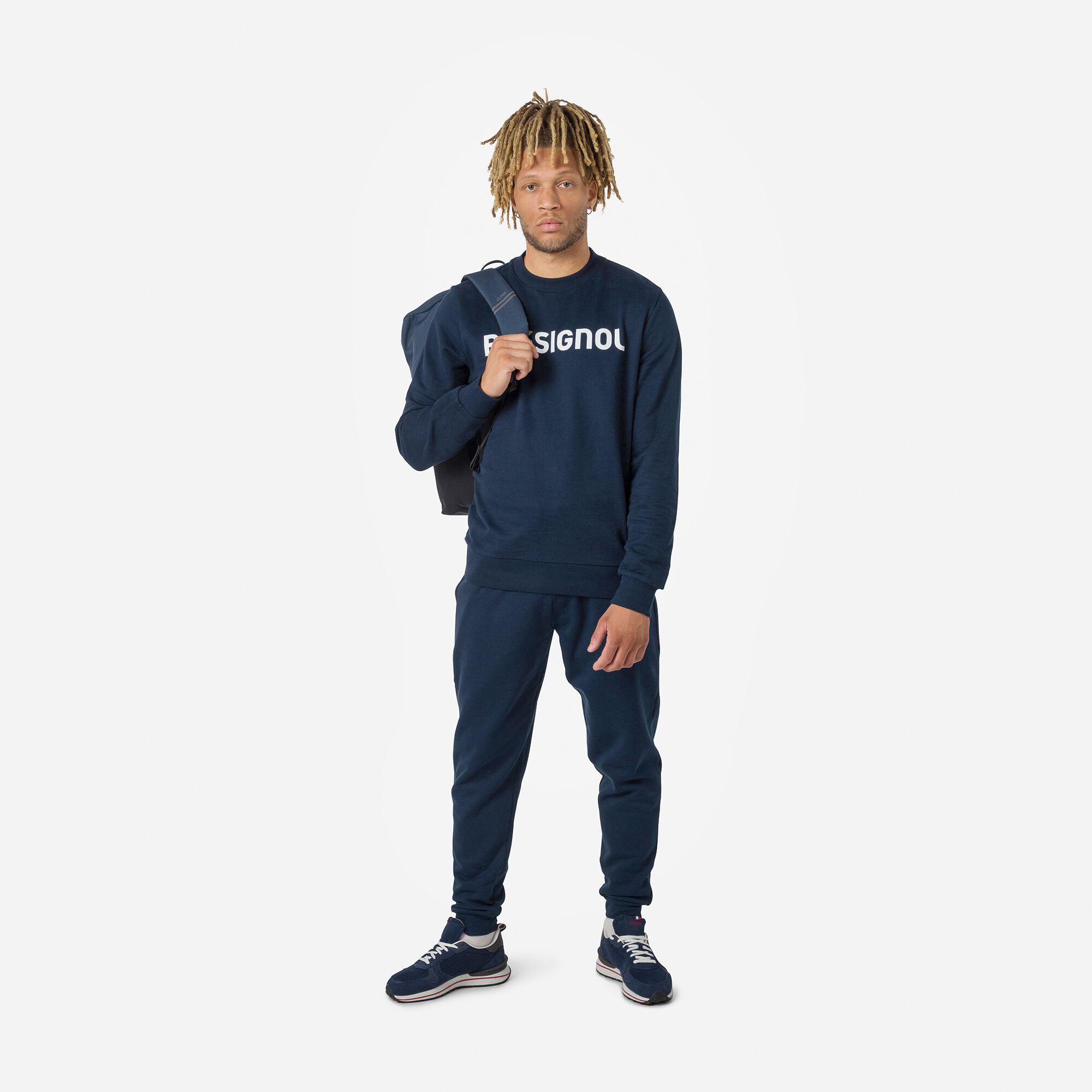 Pantalon de survêtement molletonné Logo Homme
