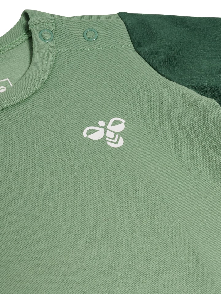 Hummel Hummel Druckknopf Strampler Hmlarnold Kinder in HEDGE GREEN günstig kaufen
