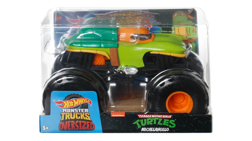 Hot Wheels Monster Trucks-Fahrzeuge im Maßstab 1:24, 1 Stück, sortiert