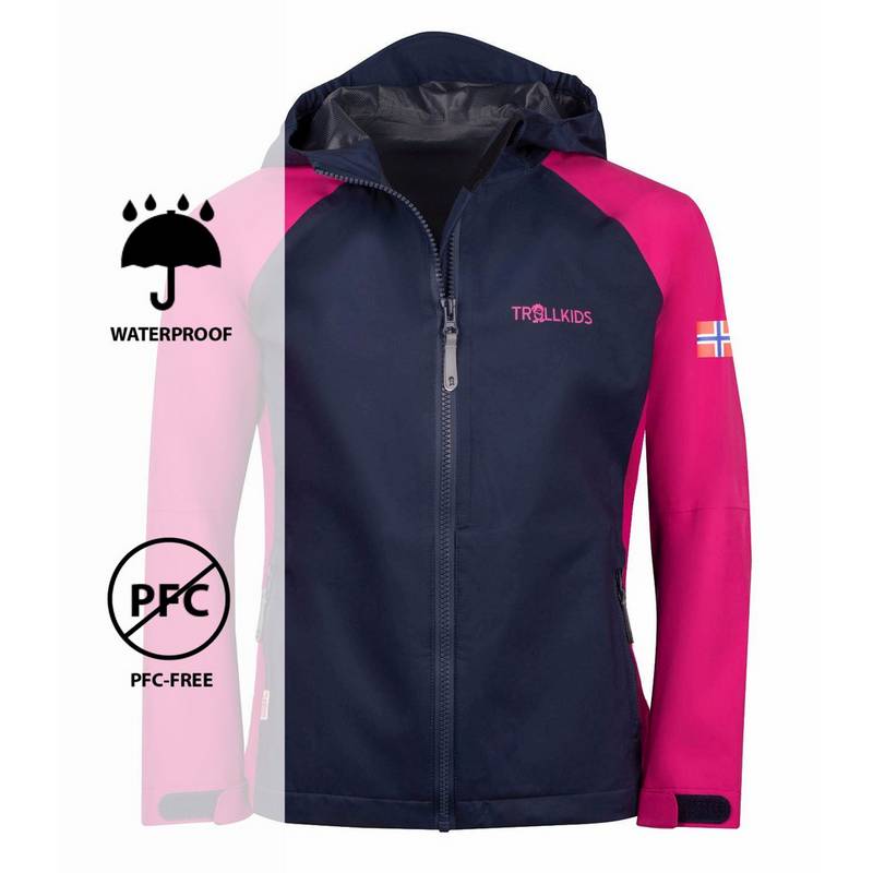 Trollkids Haugesund Regenjacke Mädchen