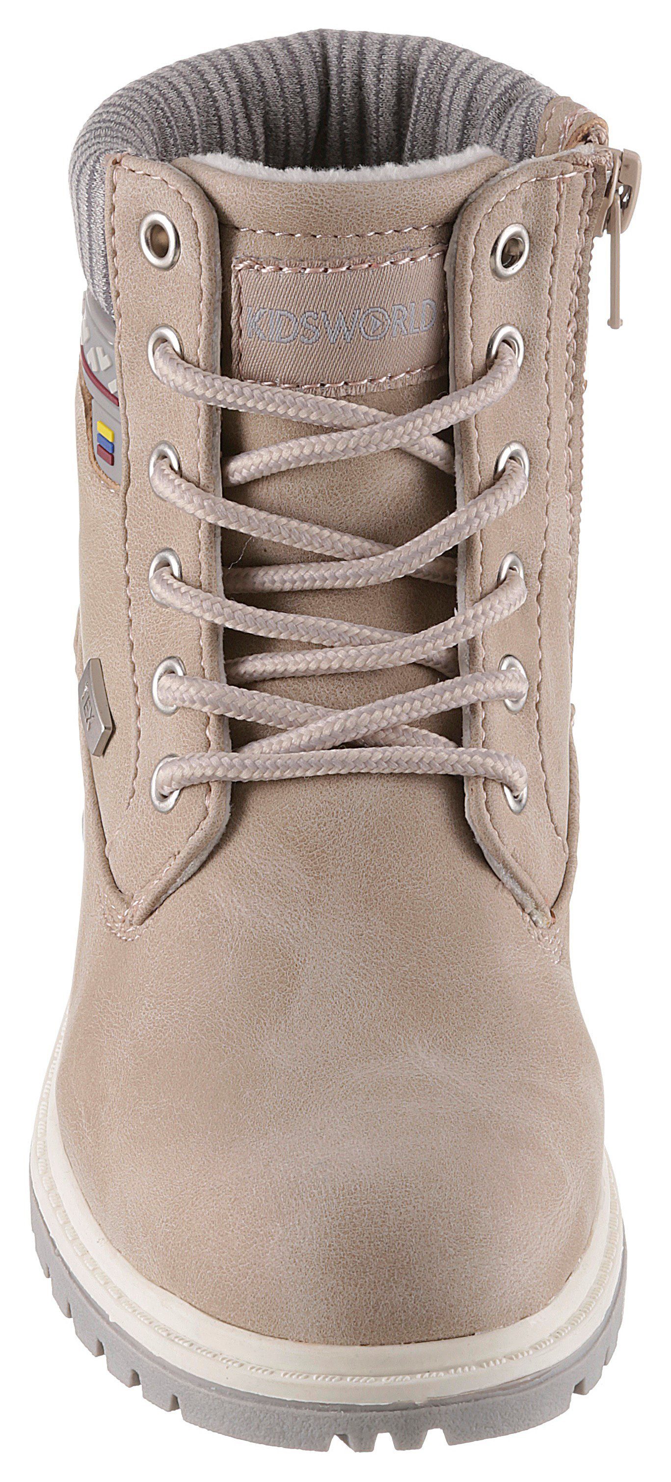 KIDSWORLD Winterstiefel mit TEX-Membran