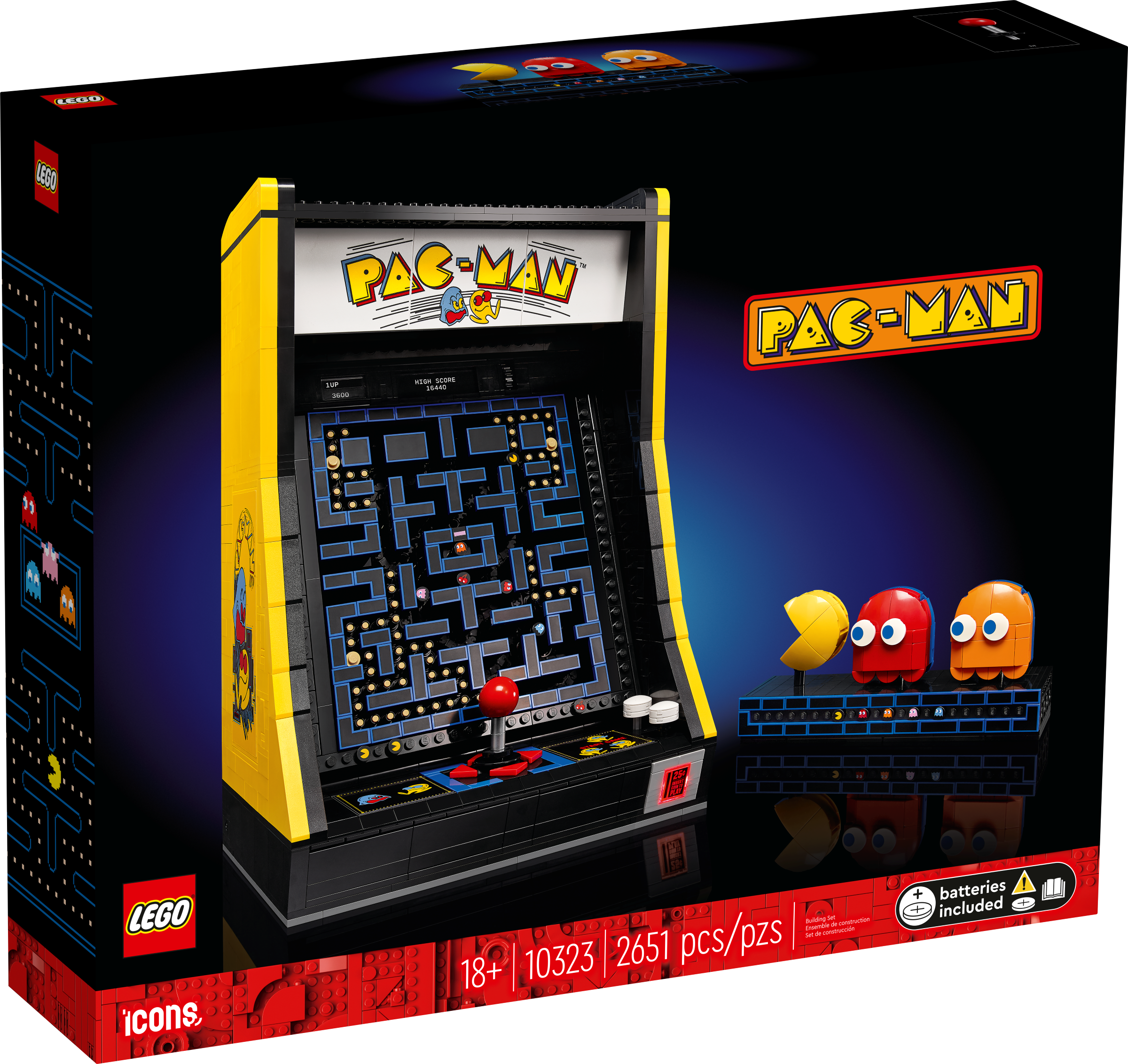 Jeu d’arcade PAC-MAN 10323