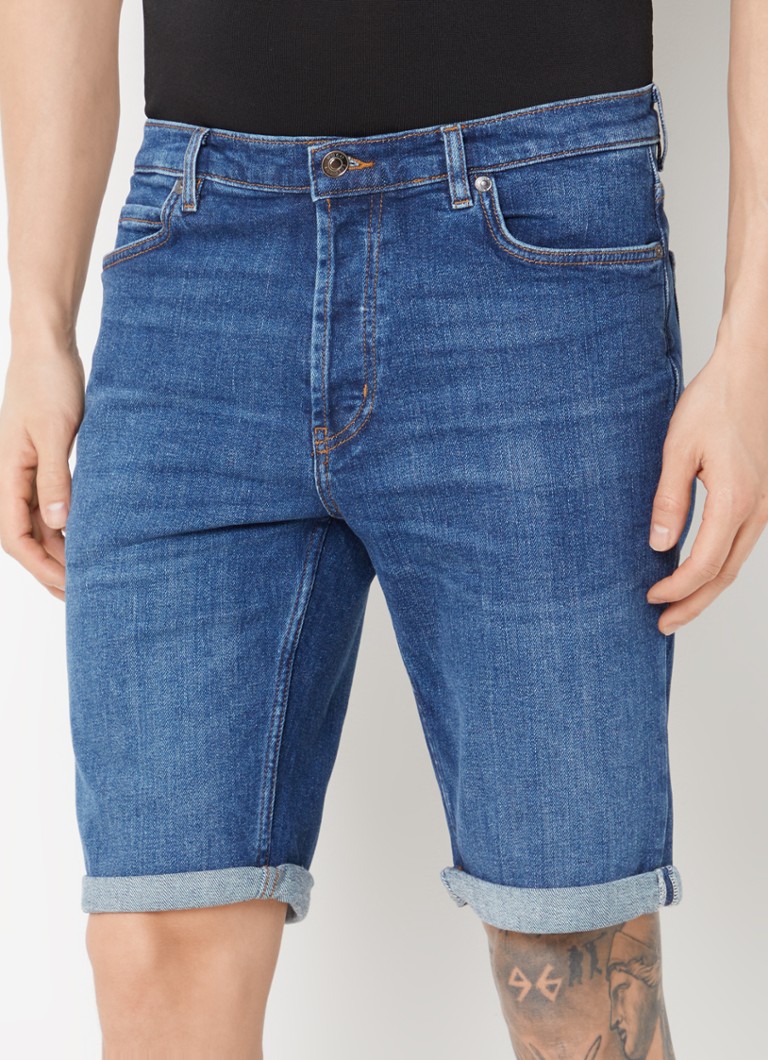 Szorty jeansowe HUGO BOSS Slim Fit
