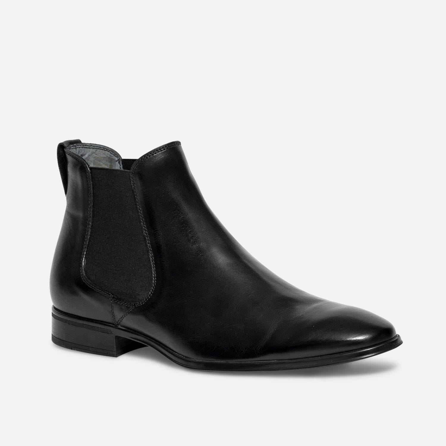 Chelsea boots cuir noir