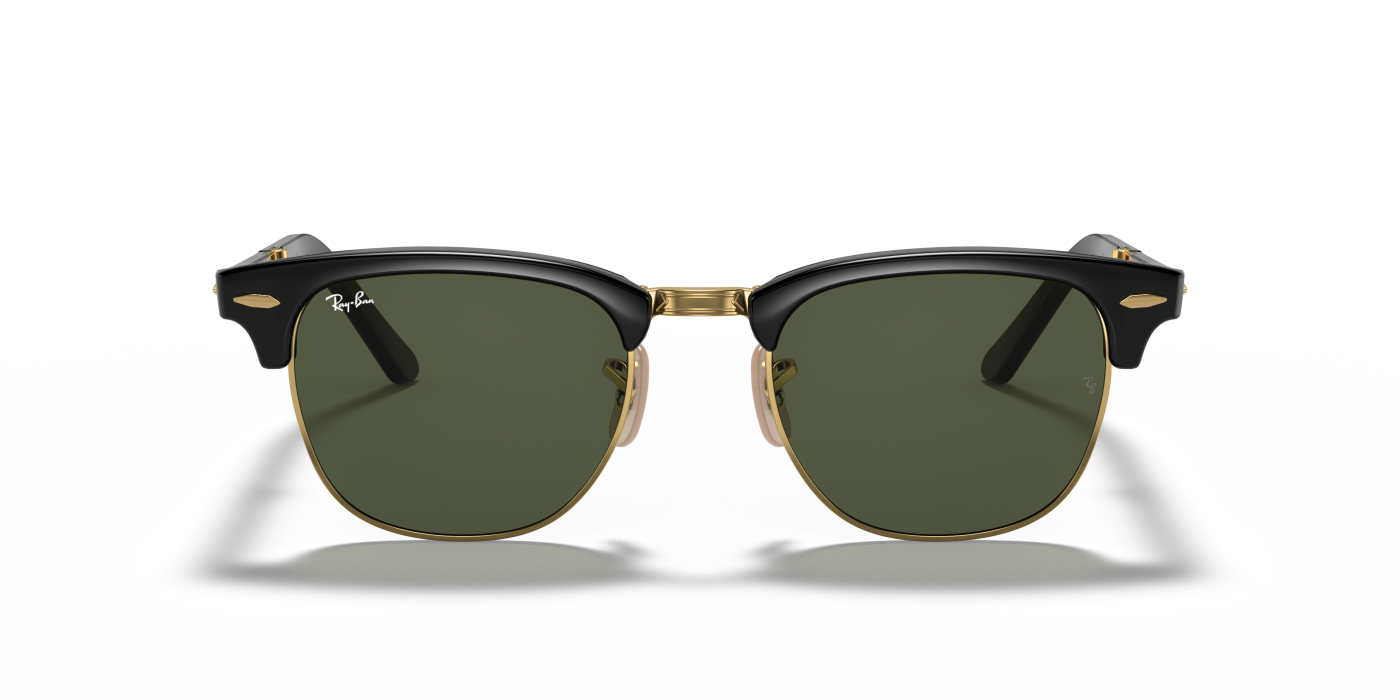 CLUBMASTER FOLDING - Lucido Nero Verde