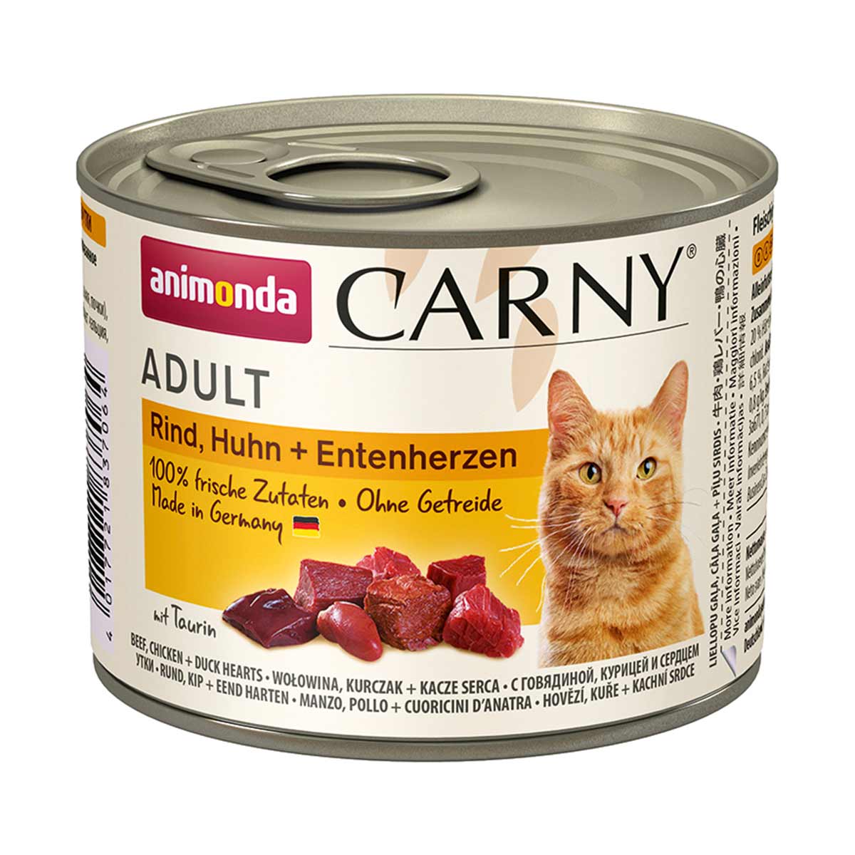 animonda Carny Adult Rind, Huhn und Entenherz kaufen