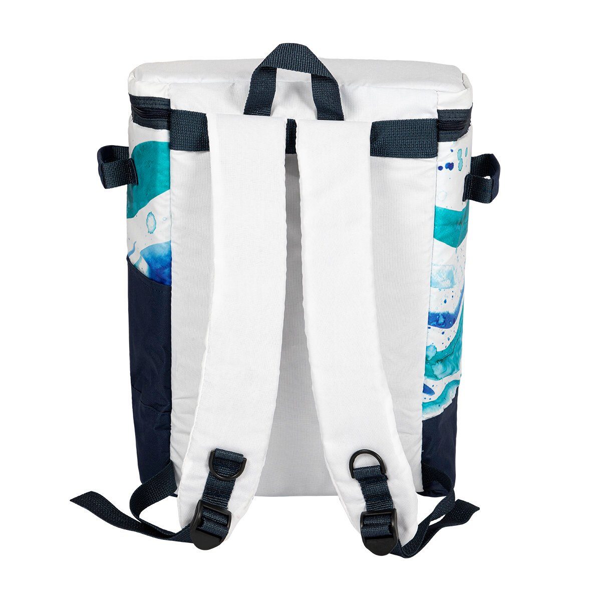 ANEMOSS Kühltasche Anemoss Marine Collection Waves Kühlrucksack, Weiß