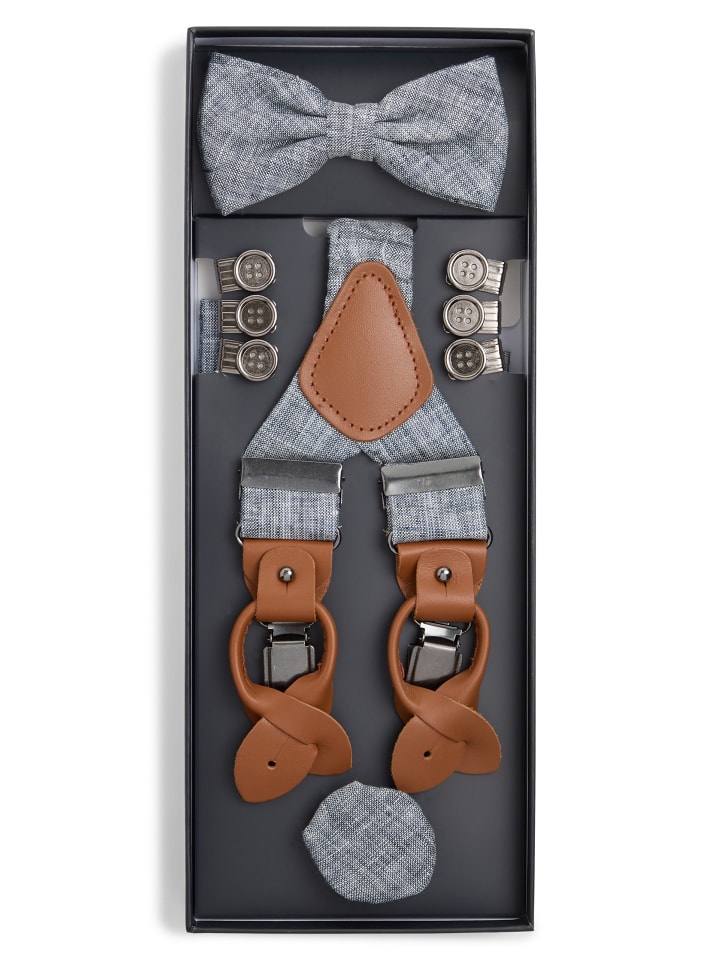 Finshley & Harding London Accessoire-Set in marine ecru - 0001 günstig kaufen onesize
