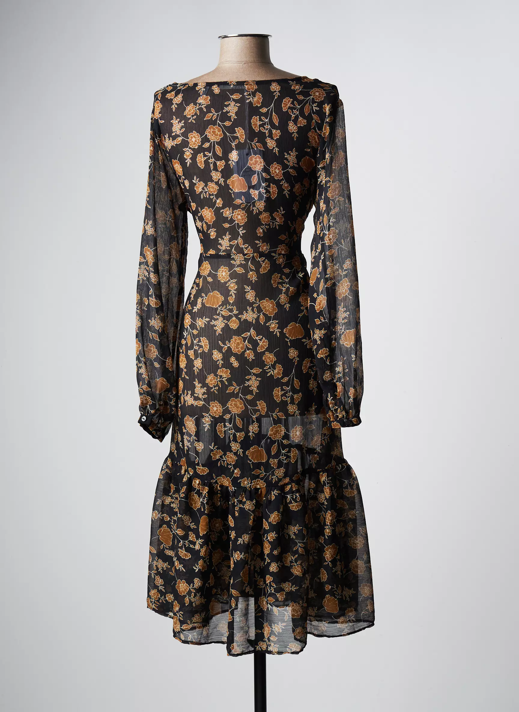Les P Tites Bombes Robes Mi Longues Femme couleur noir