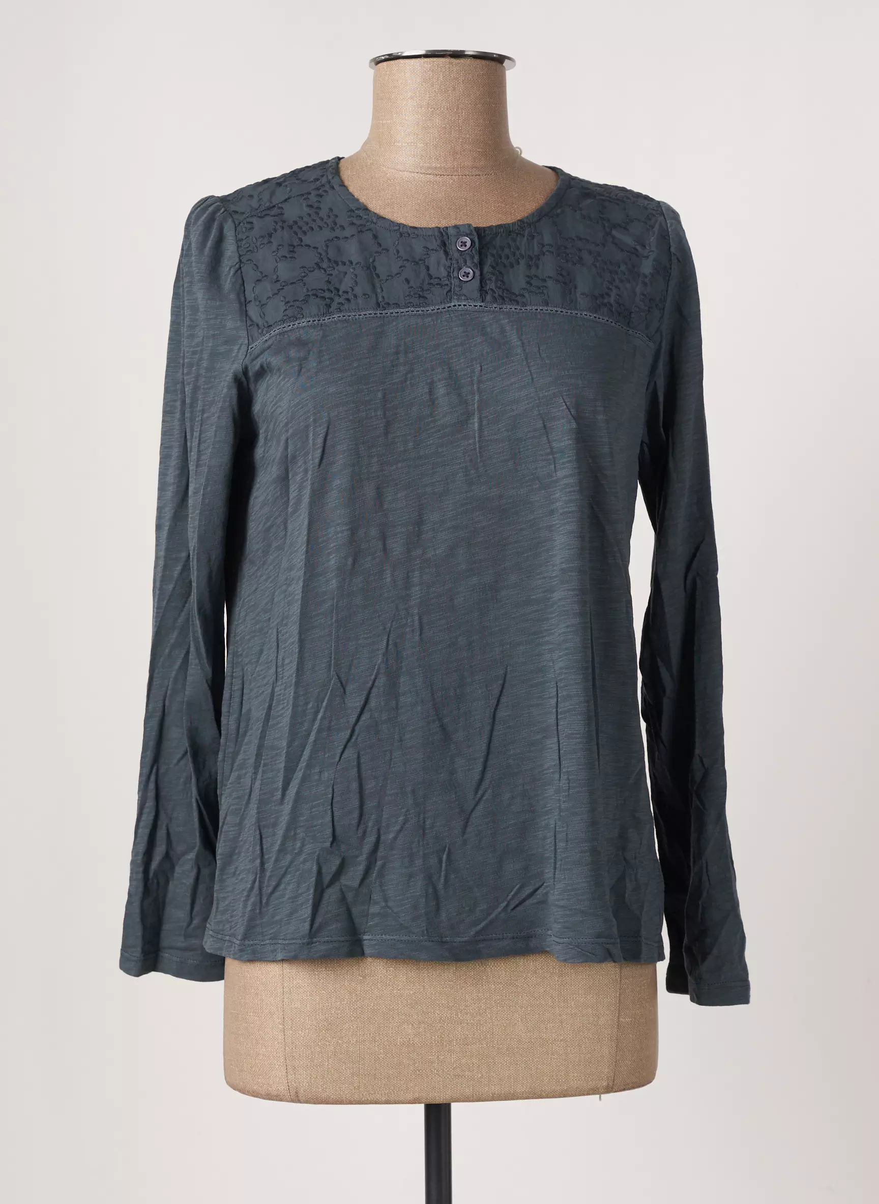 Indi Cold Tops Femme couleur bleu