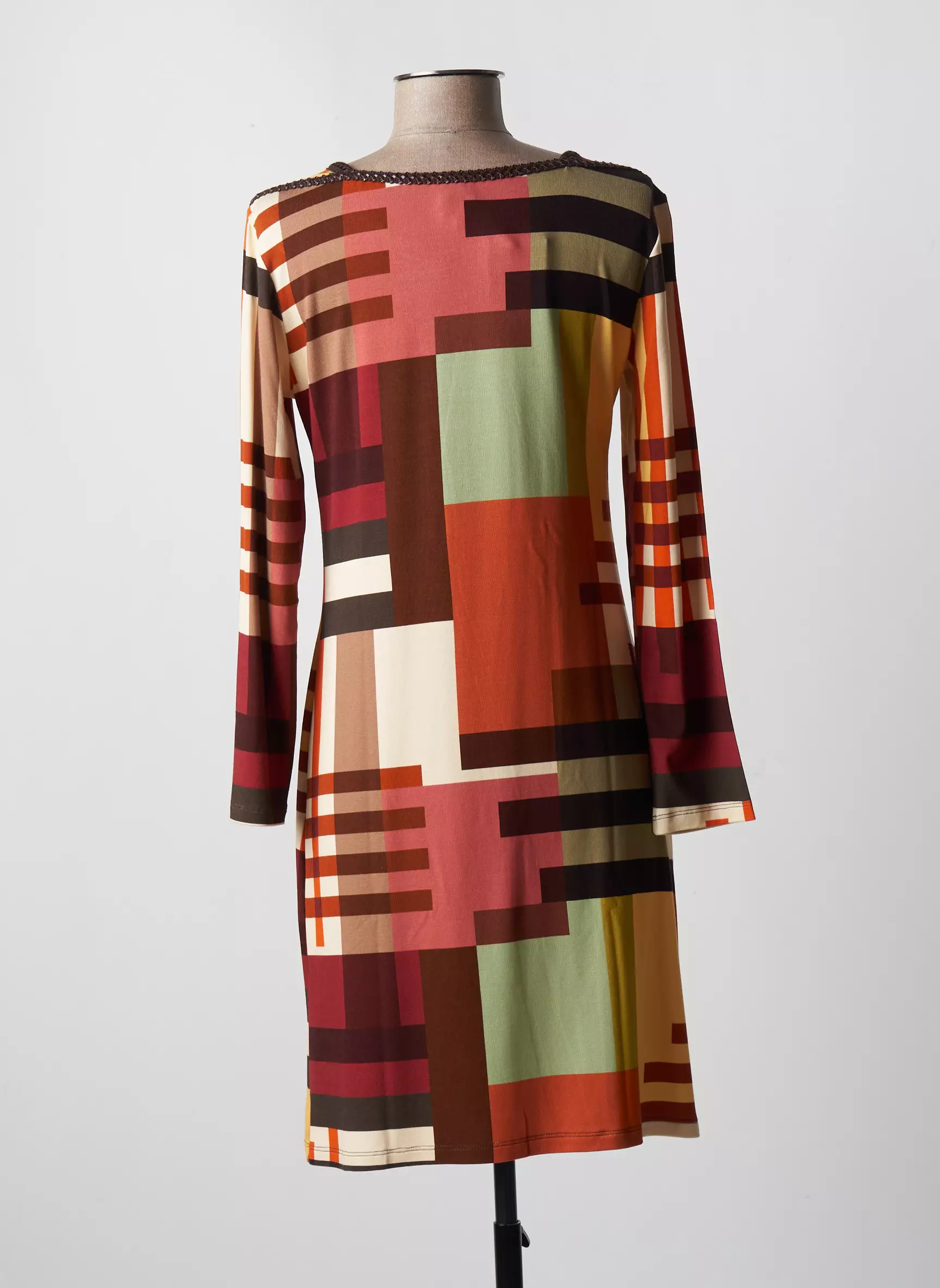 Lo Les Filles Robes Courtes Femme couleur orange