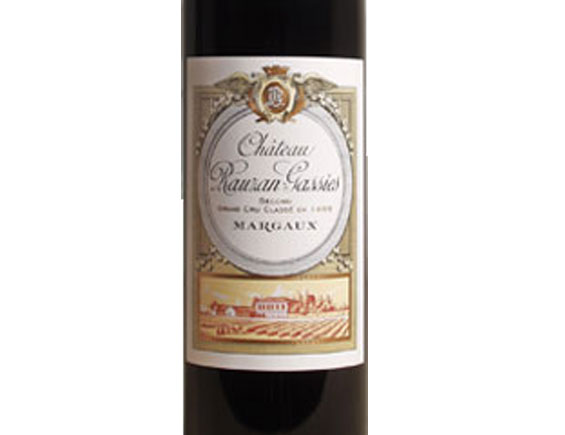Château Rauzan Gassies 2012 Bordeaux Margaux
