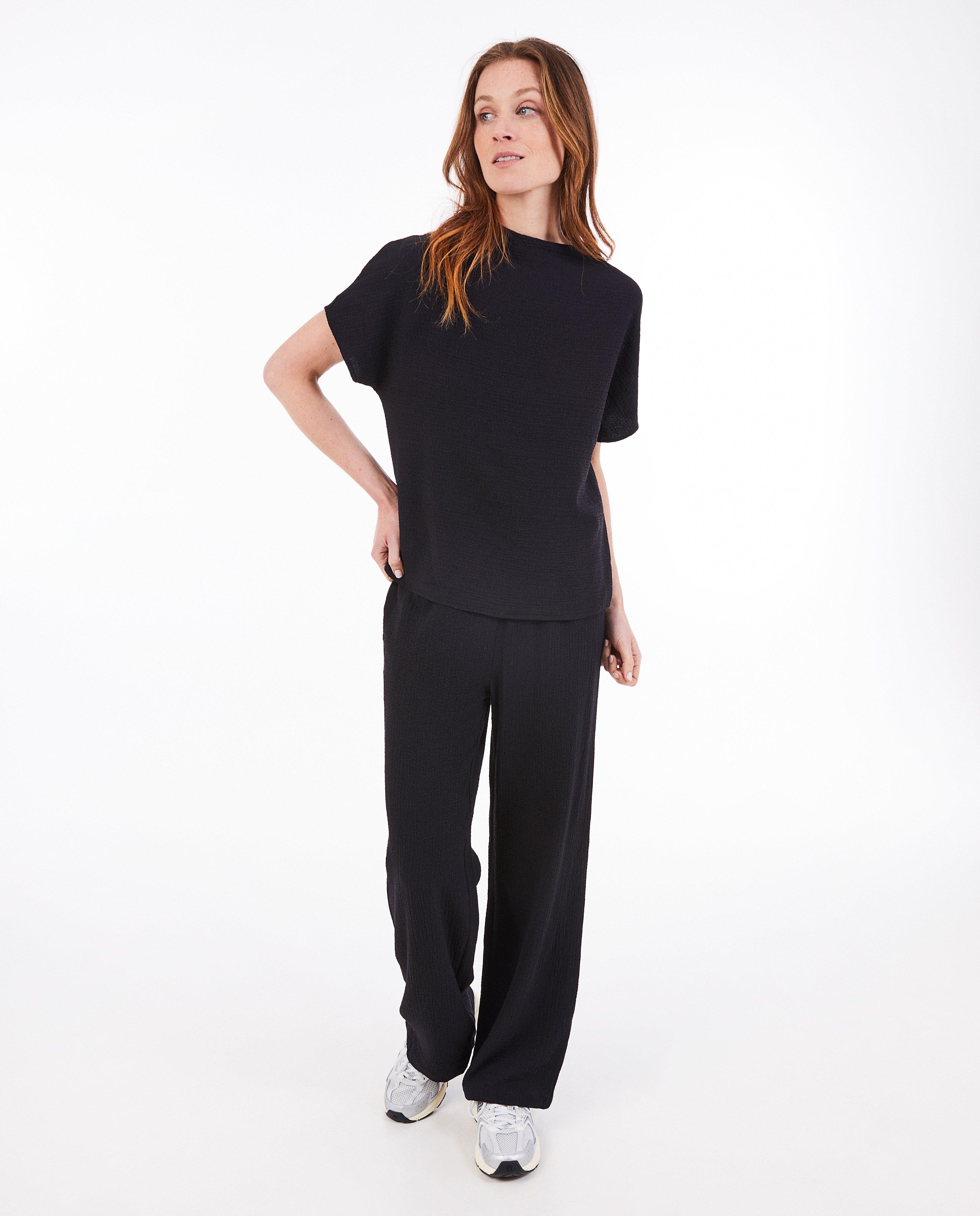 Pantaloni Sora Black negri