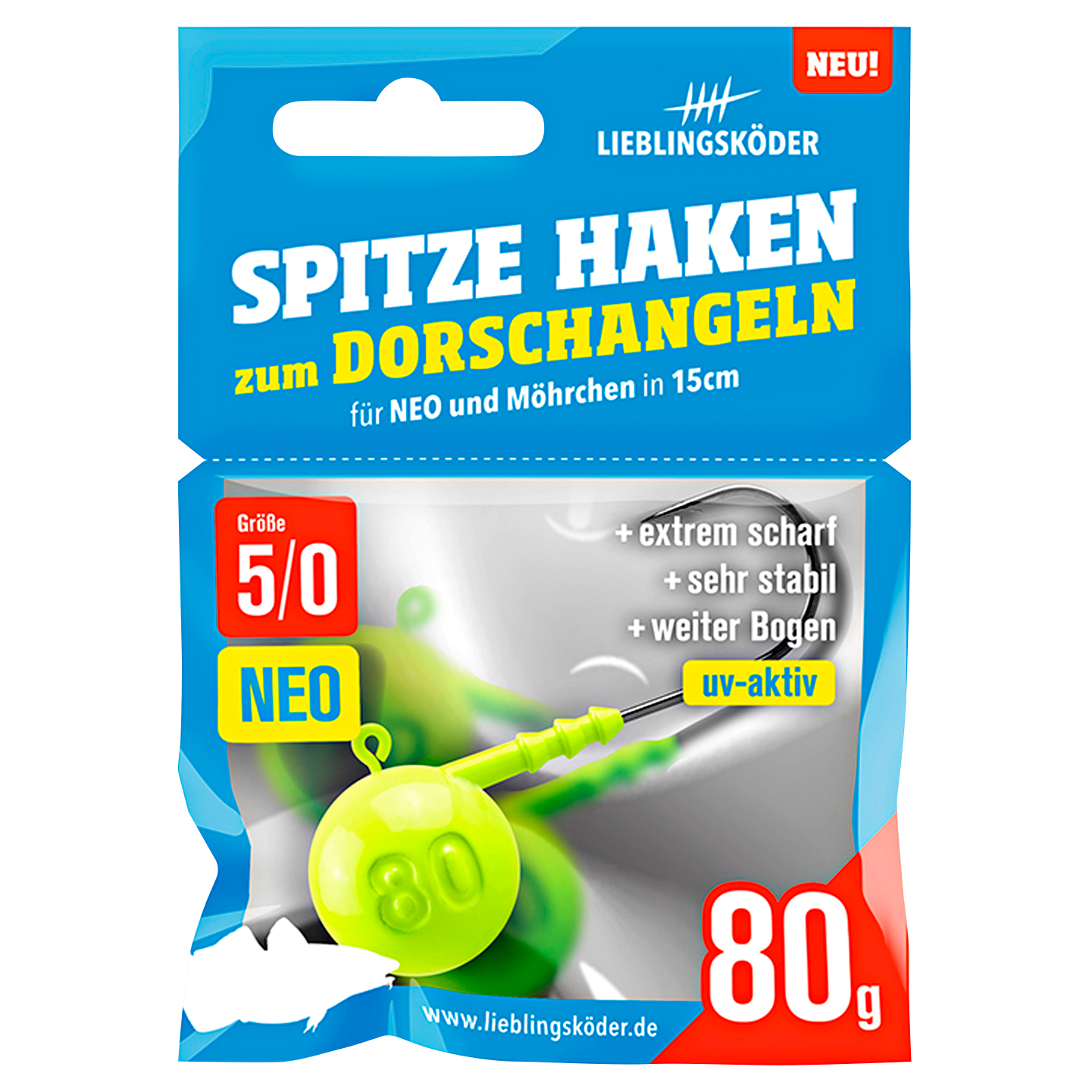 Lieblingsköder Angelhaken Spitze (NEO 5/0)