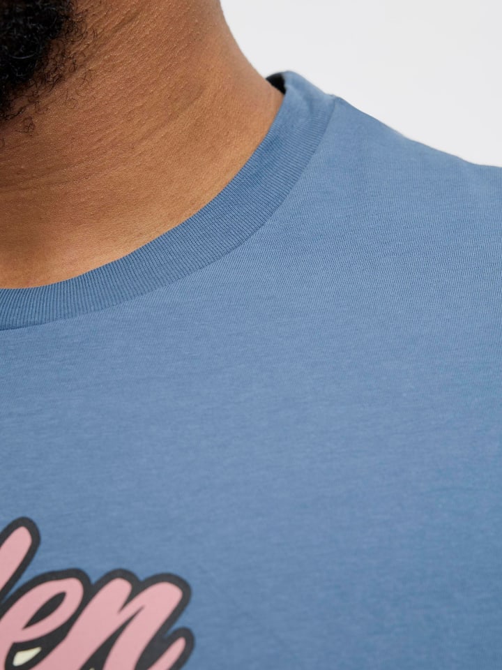JACK & JONES PLUS T-shirt in Oceanview günstig kaufen