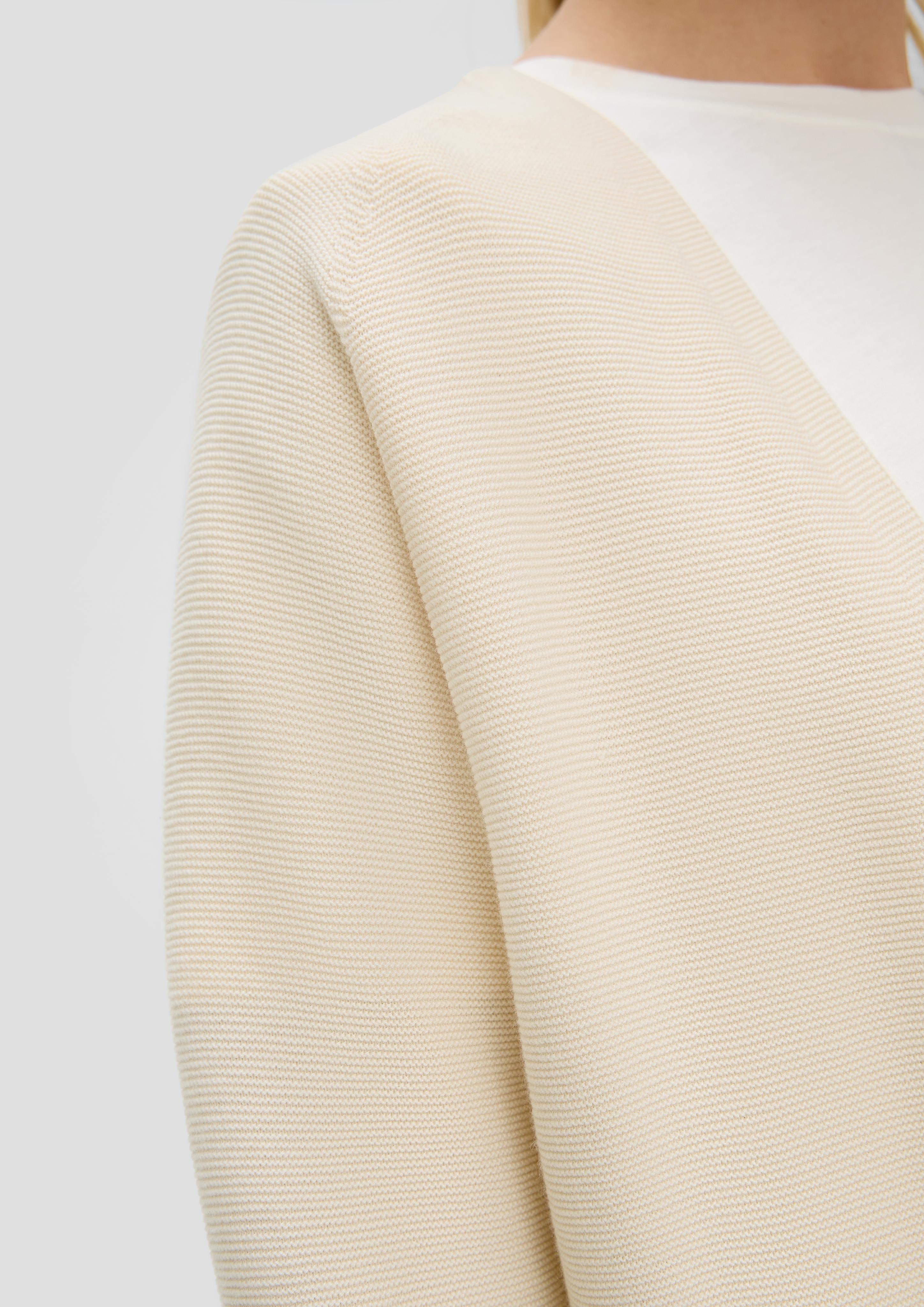 Feinstrickjacke aus Viskosemix  2144138-8105