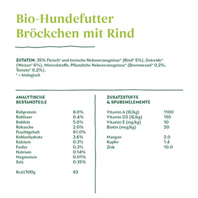 Yarrah Bio Einzeldosen 1 x 405 g / 400 g