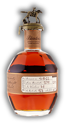 Blanton's Straight from the Barrel 61-67% Blanton's Straight from the Barrel 61-67% Der Alkoholgehalt ändert sich mit jedem Barrel. 0,7	 Liter - Vol 61-67%