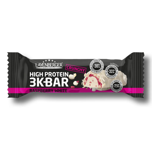 LAYENBERGER 3K Protein Bar Raspberry white  45 g