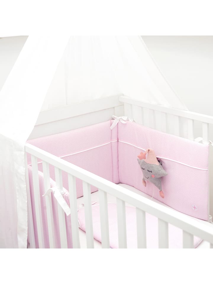 nordic coast company  Nestchen in Rosa  (L) 180 cm, (B) 35 cm  günstig kaufen onesize