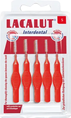 LACALUT Interdental S Bürstendrm.2,4 mm  5 St  Zahnbürste