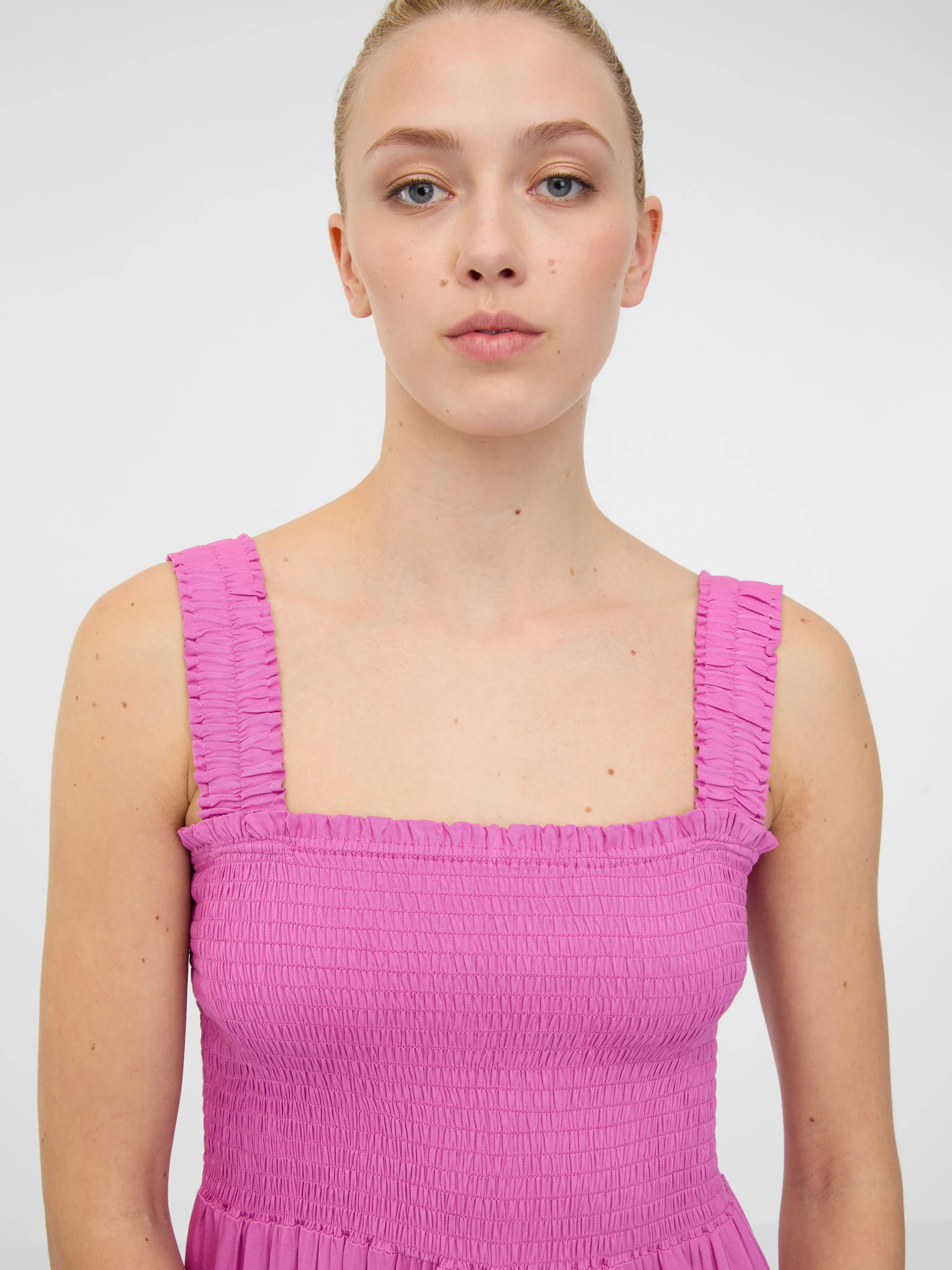 Rosa Damen Maxikleid ORSAY