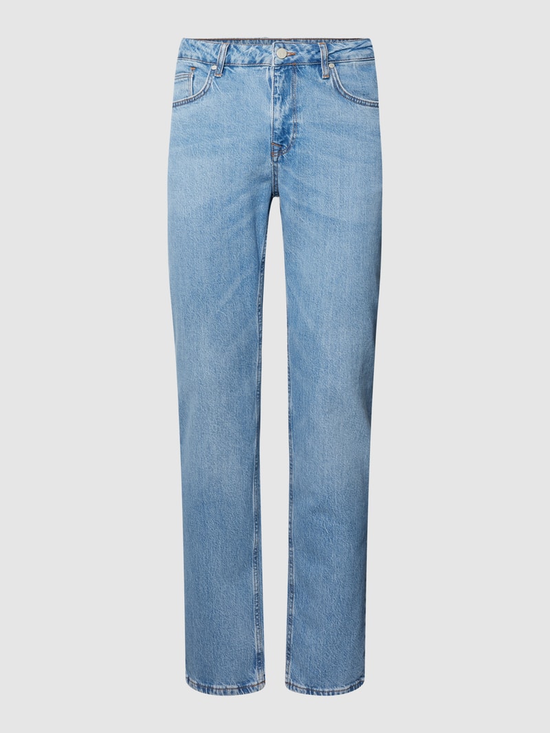 Jeans im 5-Pocket-Style Modell 'SLIM' in blau