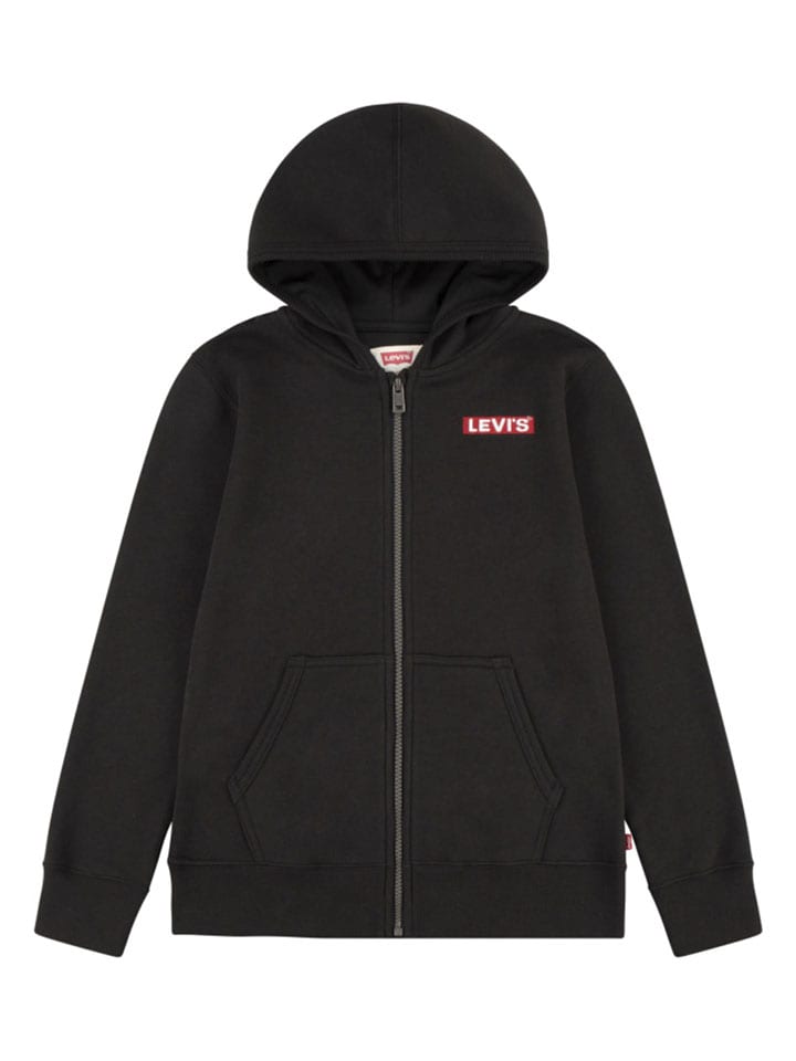 Levi's Kids Sweatjacke in Schwarz günstig kaufen