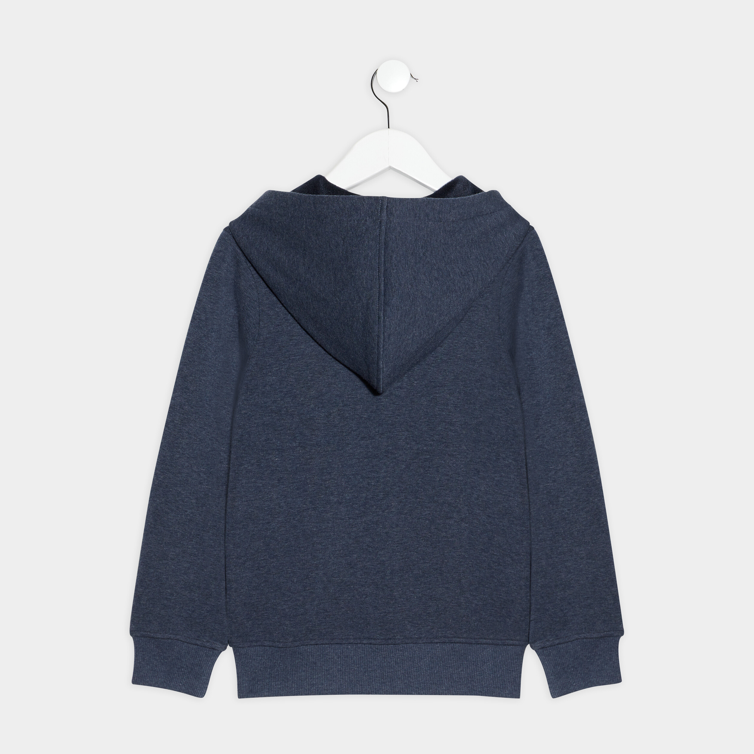 Sweat zippé à capuche bleu marine garçon | La Halle
