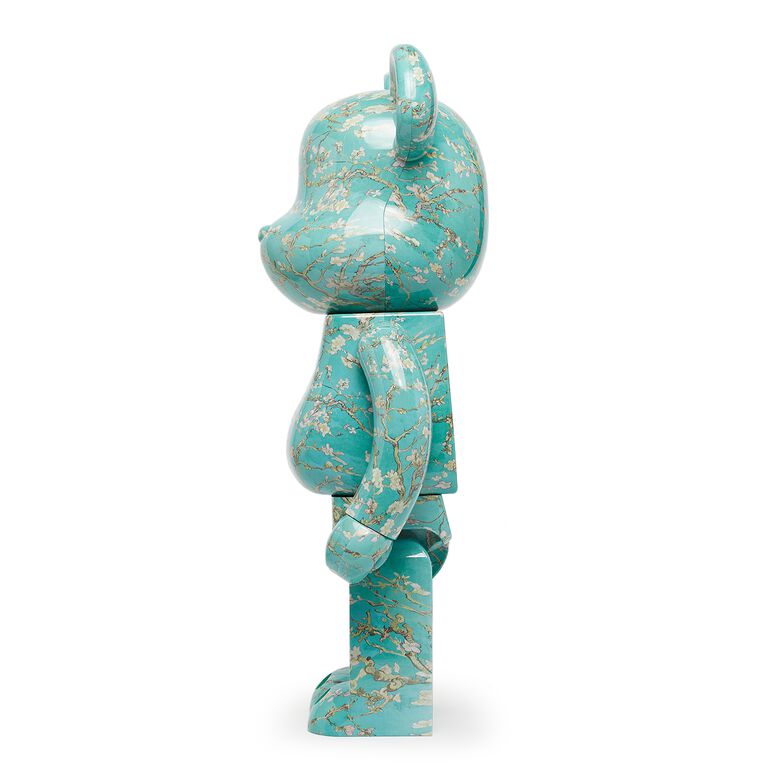 Medicom Bearbrick Van Gogh Almond Blossoms 1000% multicolor