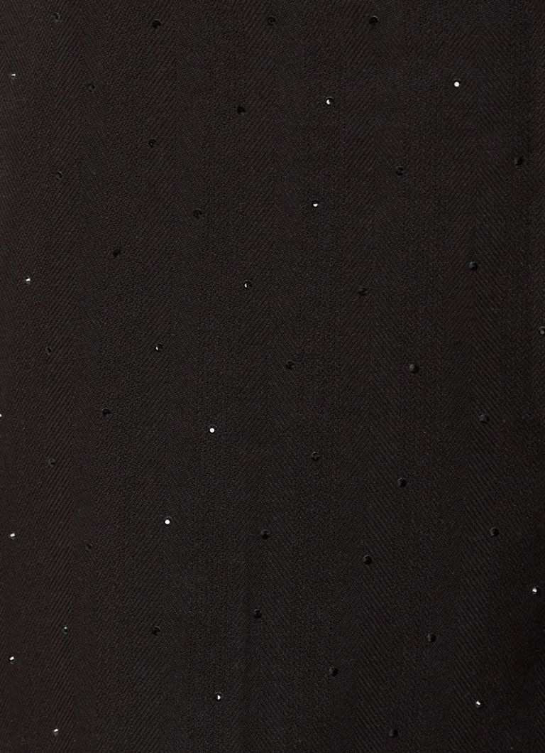 Spodnie o średnim stanie i luźnym kroju z kryształkami marki Bruuns Bazaar Magica