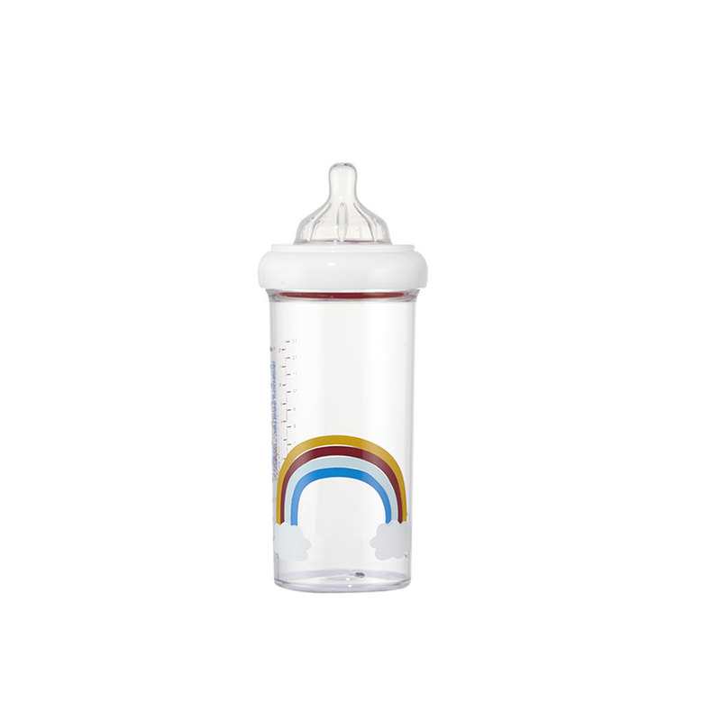 Biberon 6+ mois 360 ml anti-coliques Rainbow Le biberon français