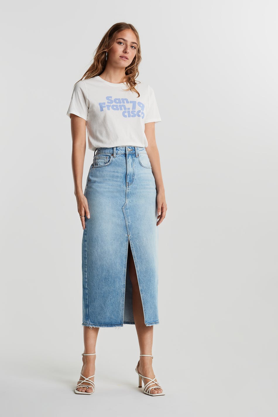 Linda denim skirt