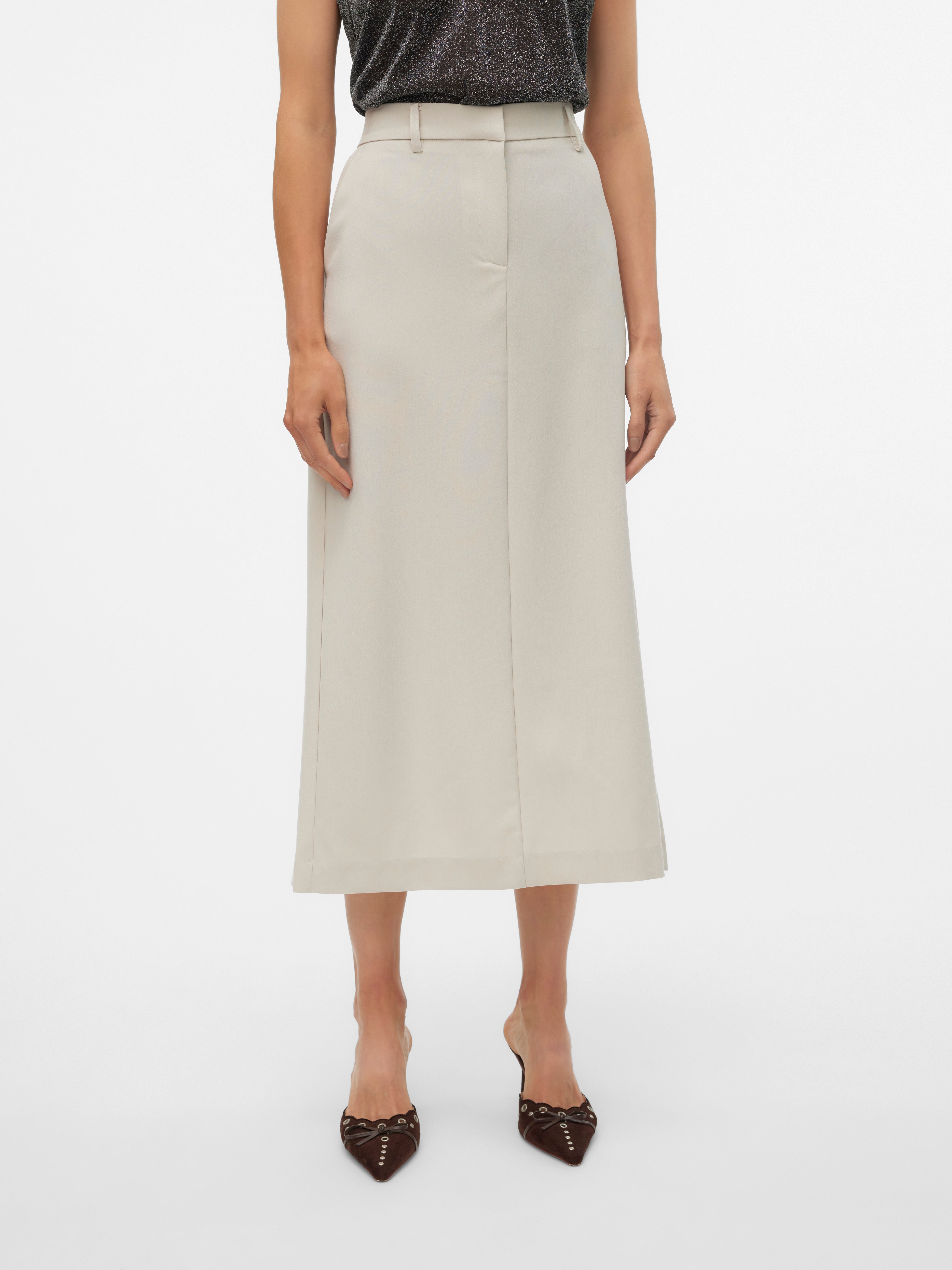 VMTROIAN Mittlere Taille Langer Rock