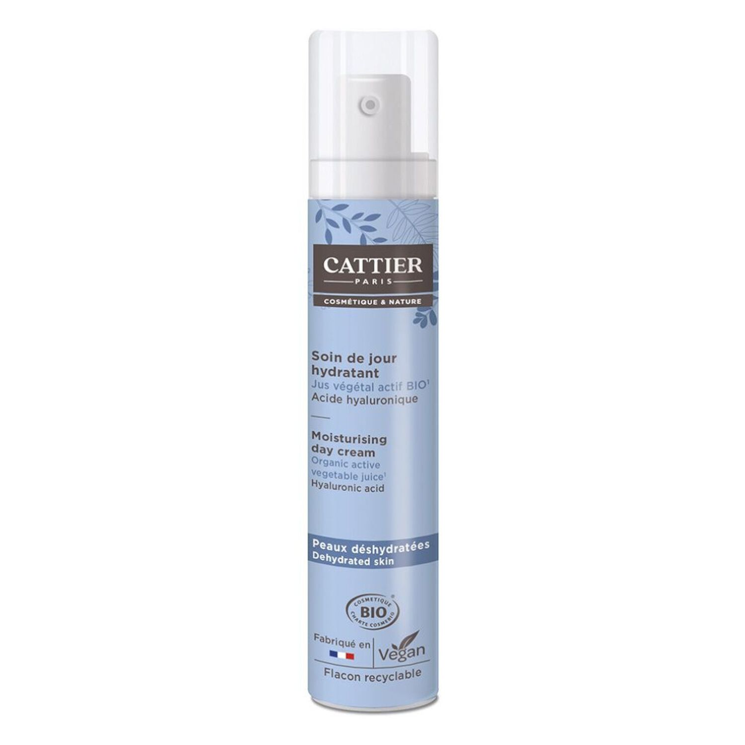 Cattier Soin de Jour Hydratant Hydratation Prolongée 50 ml