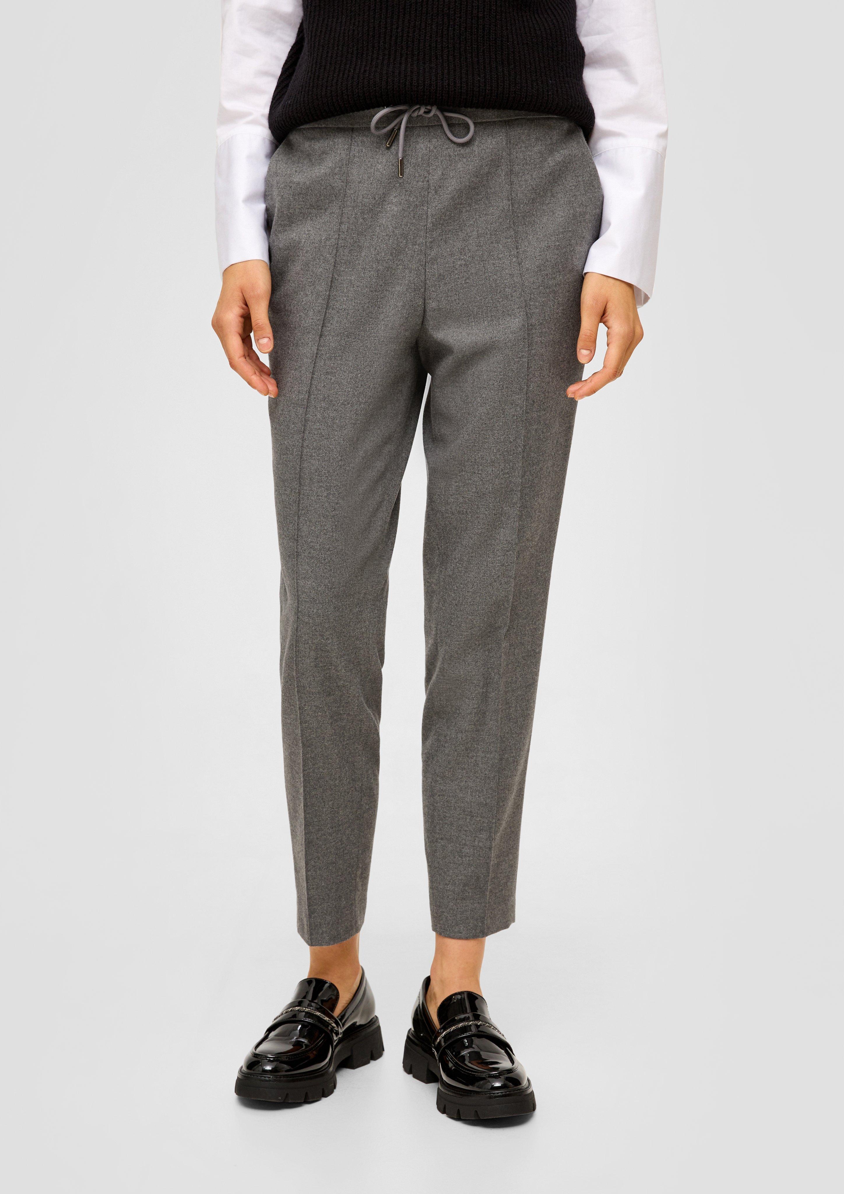 Regular: Jogpants mit Pintucks  2136446-9722