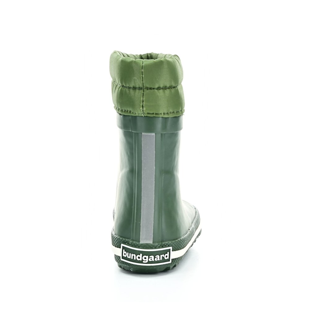 Bundgaard Cirro Low Warm Army gefütterte Barfuß Gummistiefel