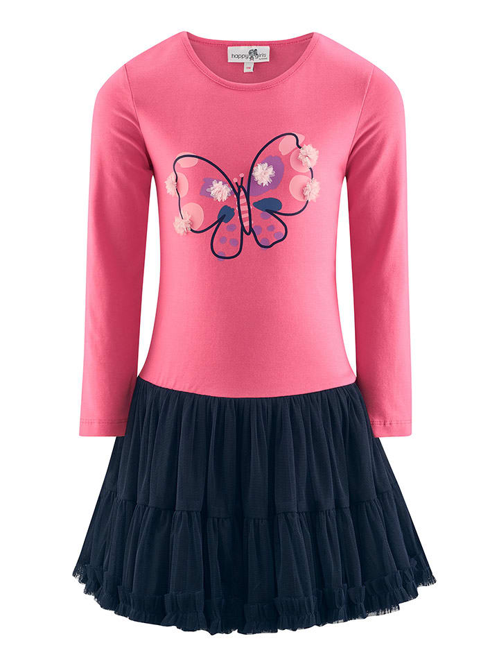 happy girls by Eisend Kleid in Pink/ Dunkelblau günstig kaufen