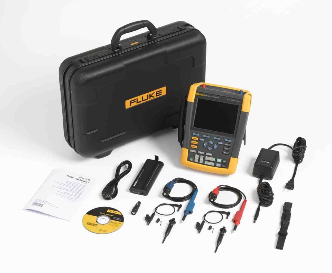 Fluke 4025692 190-502/EU/S 2kanálový barevný osciloskop 500 MHz + SCC290