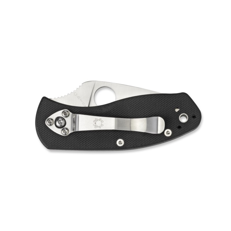 Spyderco Ambitious C148G, Taktisches Messer, Militärklappmesser.