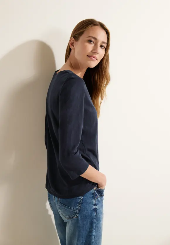 CECIL Tunikashirt in Unifarbe